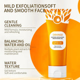Orange Enzymes Exfoliating Brightening Gel LF16-35 | Gentle Face Scrub for Glowing Skin